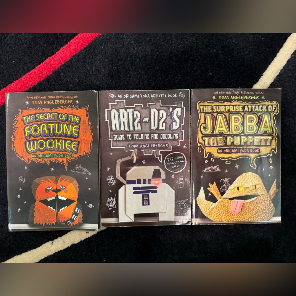 3 Star Wars books